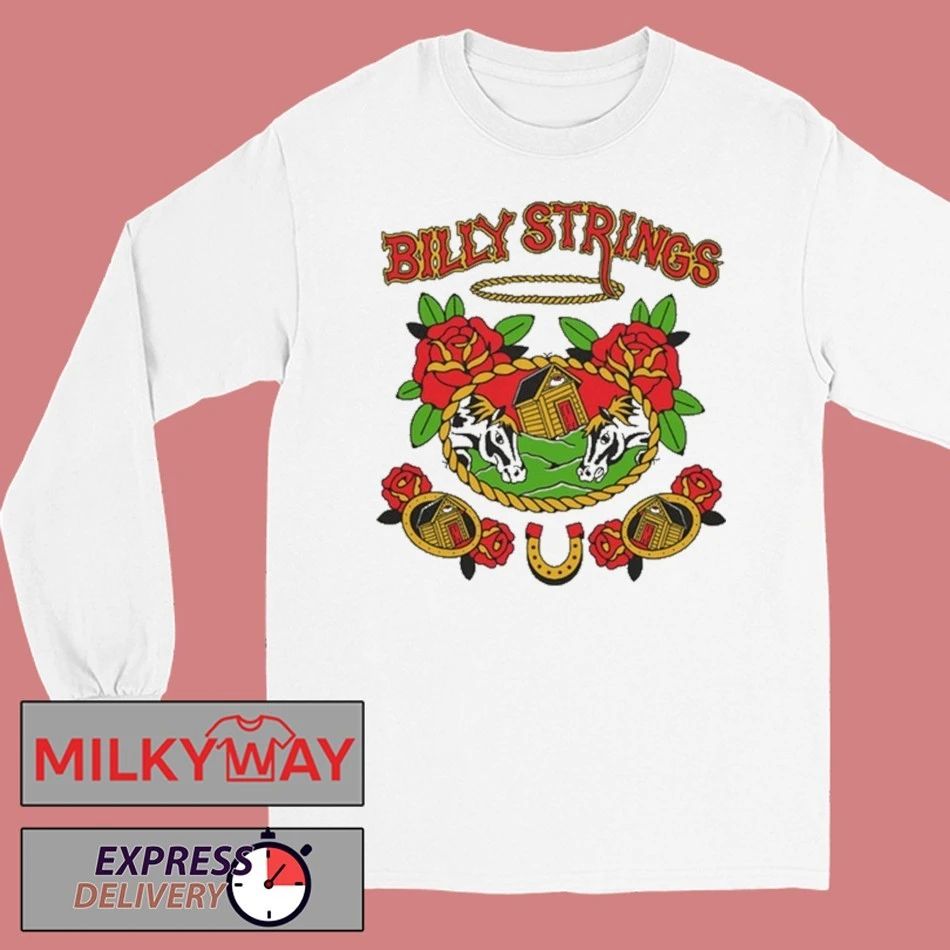 Billy Strings Horses & Houses White T-Shirt