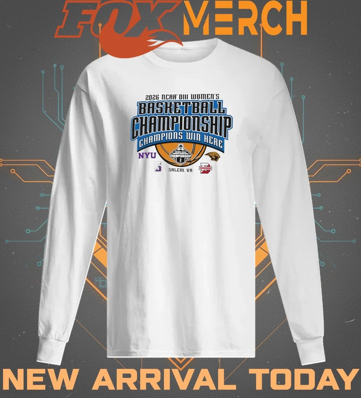 2026 NCAA DIII Women’s Basketball Championship Salem, VA t-shirt