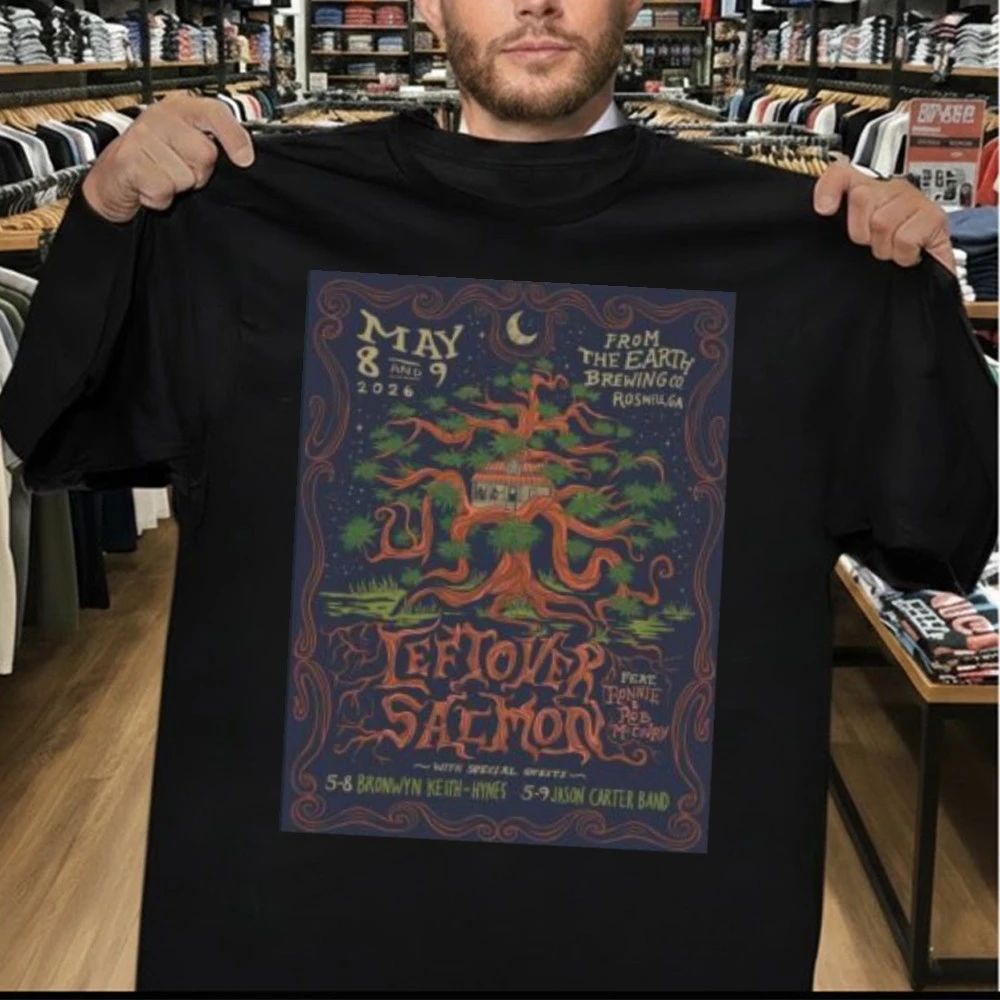Leftover Salmon Roswell Georgia 2026 Venue Poster On May 8 And 9 2026 Poster Shirt