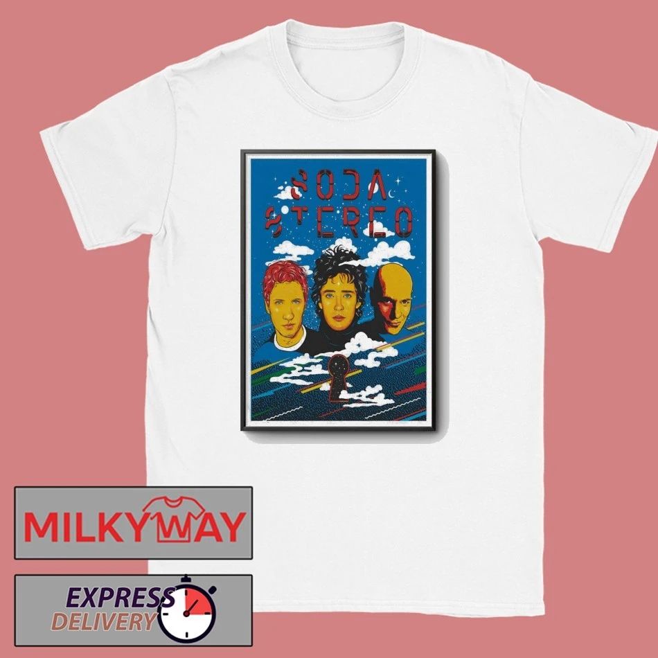 Soda Stereo 2026 Ecos Poster shirt