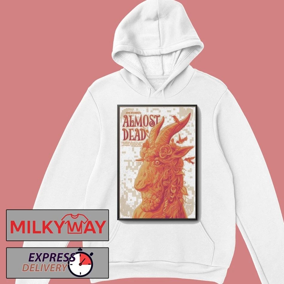 Joe Russo’s Almost Dead Oct 23 2025 Sacramento CA, Oct 24 2025 Oakland CA And Oct 25 2025 Los Angeles CA Poster shirt