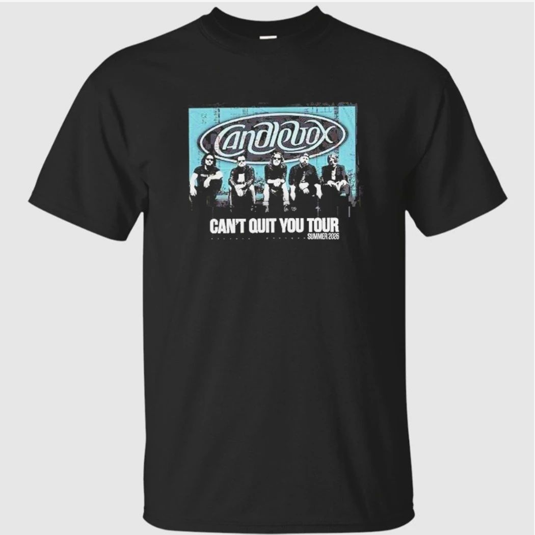 Candlebox Tour Dates Poster Can’t Quit You Tour Across USA July 2026 Grunge Rock Band Photo Shirt