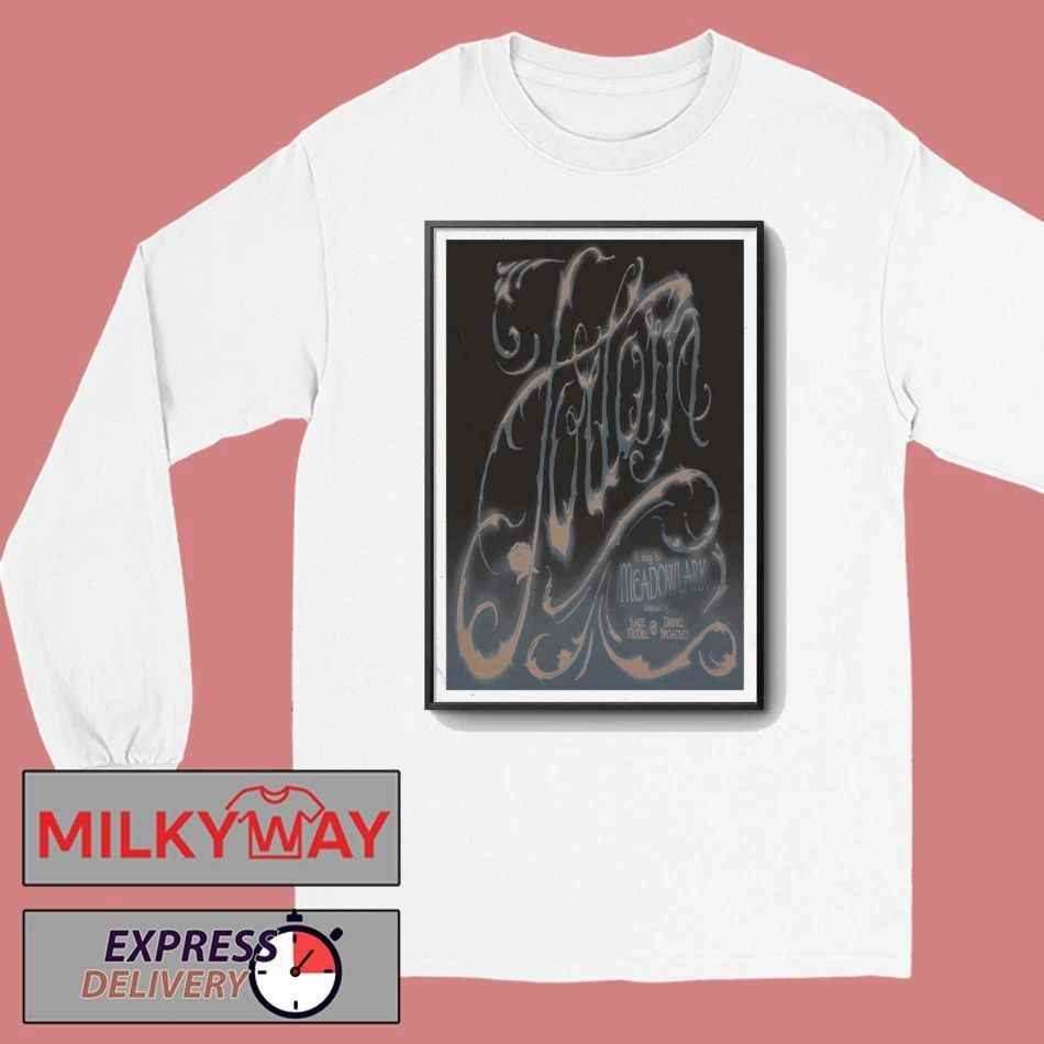 Spotify Poster Meadowlarks 2025 Daniel Broadley shirt