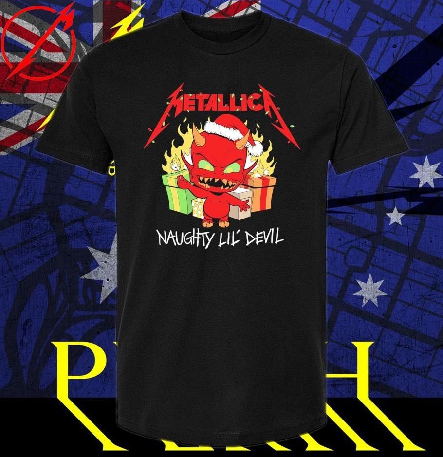 Metallica Christmas Naughty Lil’ Devil Holiday T-Shirt