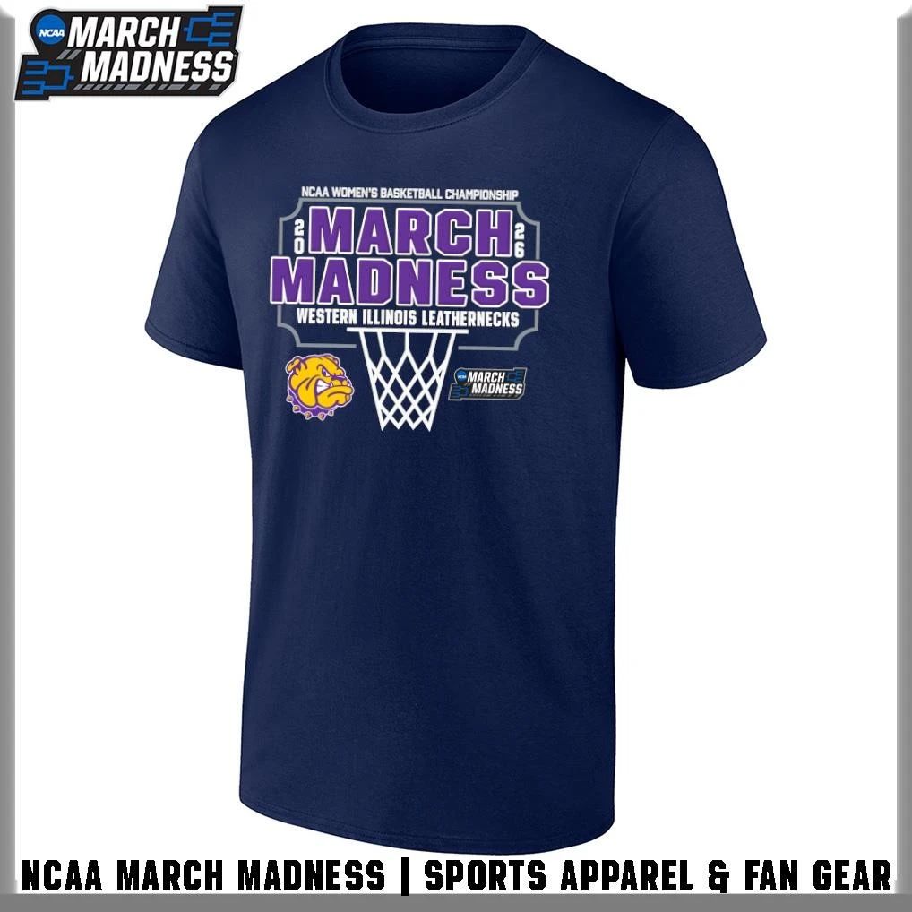 Western Illinois Leathernecks 2026 NCAA Women’s Basketball Tournament March Madness T-Shirt