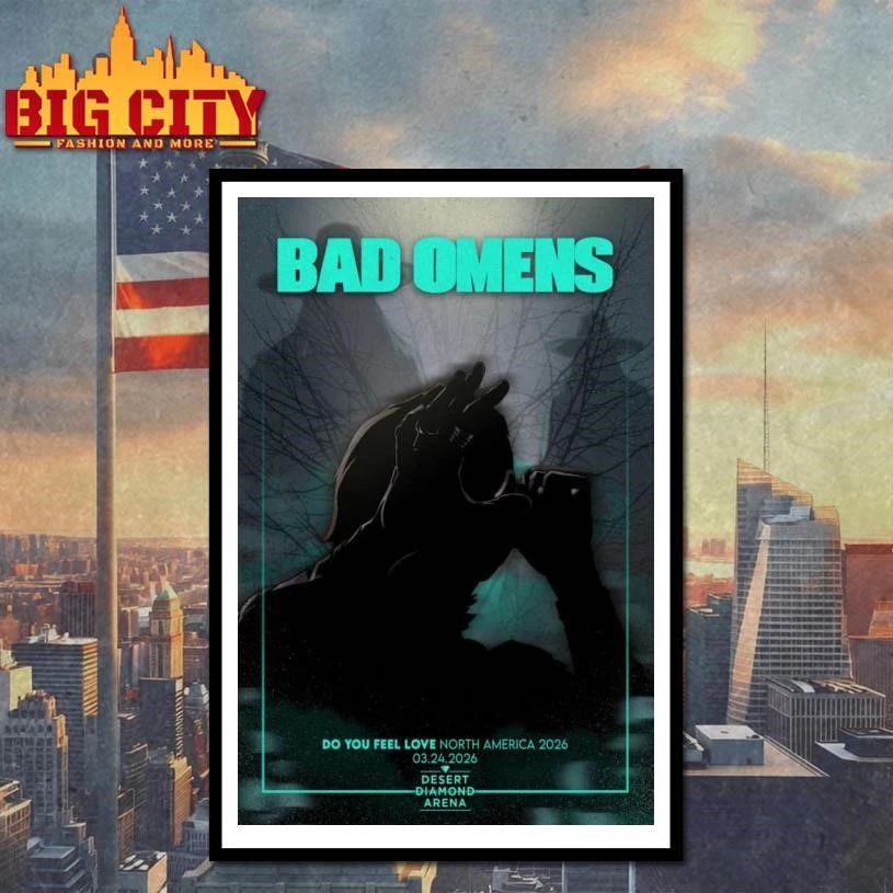Bad Omen Desert Diamond Arena Mar 24 2026 Poster Shirt