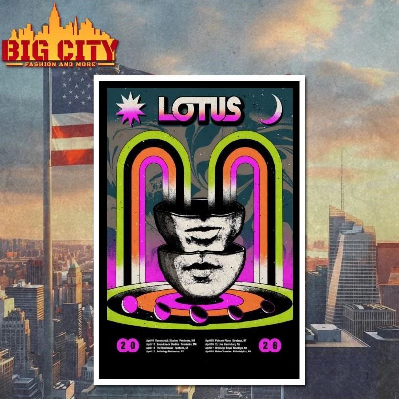Lotus Spring 2026 Shows Poster Shirt