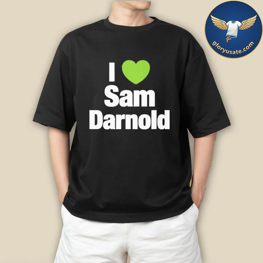 Cooper Kupp I Heart Sam Darnold Shirt