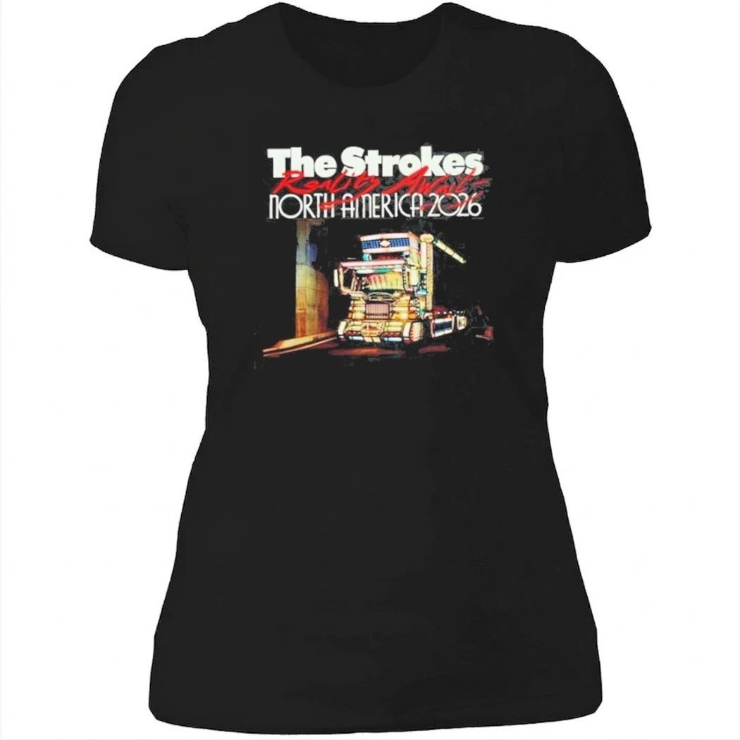 The Strokes Reality Awaits North America 2026 Tour Shirt