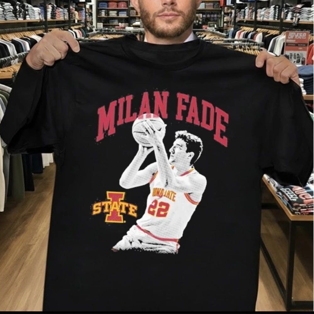Milan Momcilovic Iowa State Black MM26 Shirt