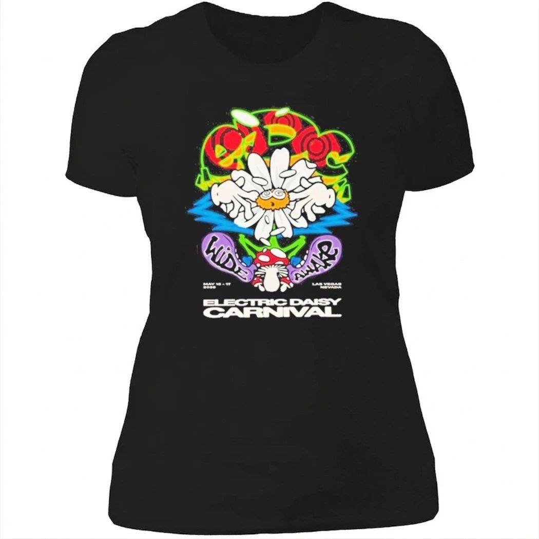 Insomniac Edc 2026 Twisted Daisy Shirt