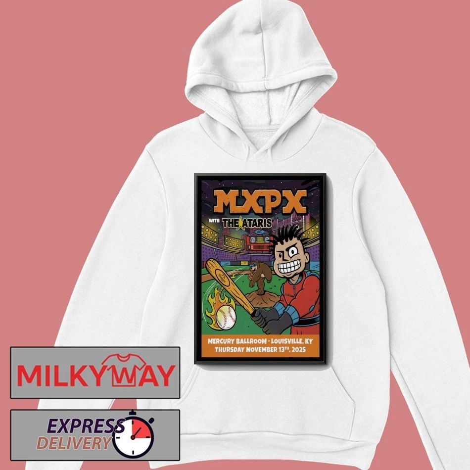 MXPX Tour 2025 Louisville KY Poster shirt