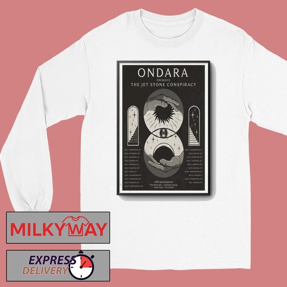 Ondara Jan 20 2026 Poster Northampton MA shirt