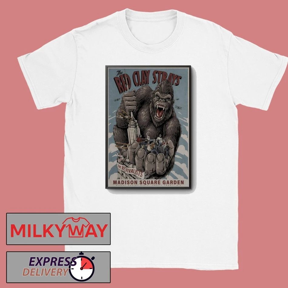 The Red Clay Strays And The Revivalists New York NY Aug 9 2026 Poster shirt