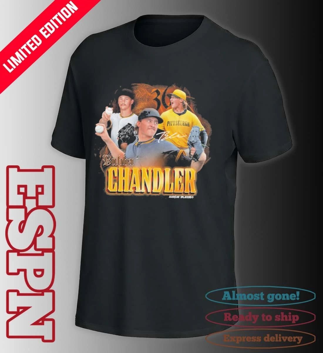 Pittsburgh Pirates Bubba Chandler Photocollage Shirt