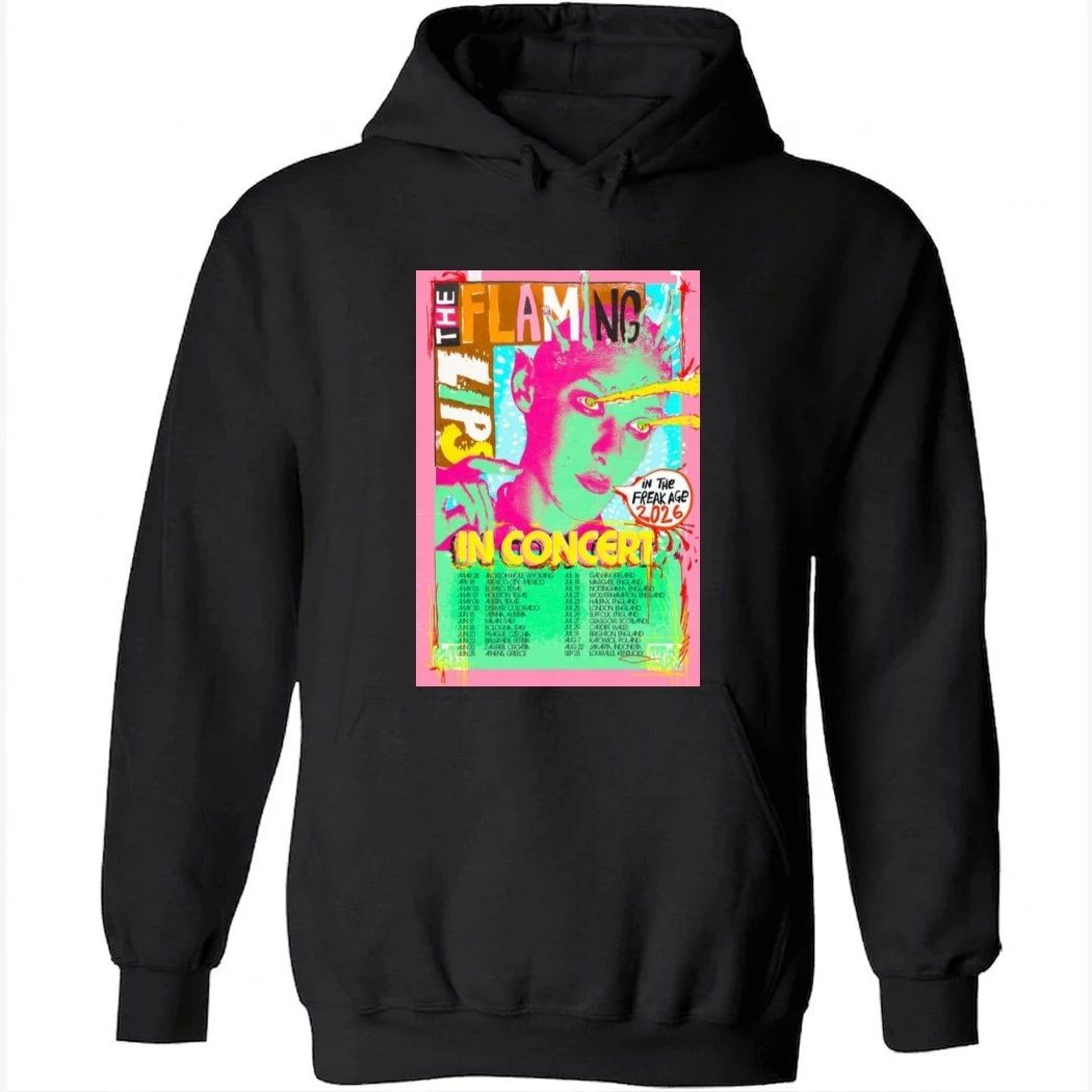 The Flaming Lips in Concert in The Greak Age 2026 Live Shirt