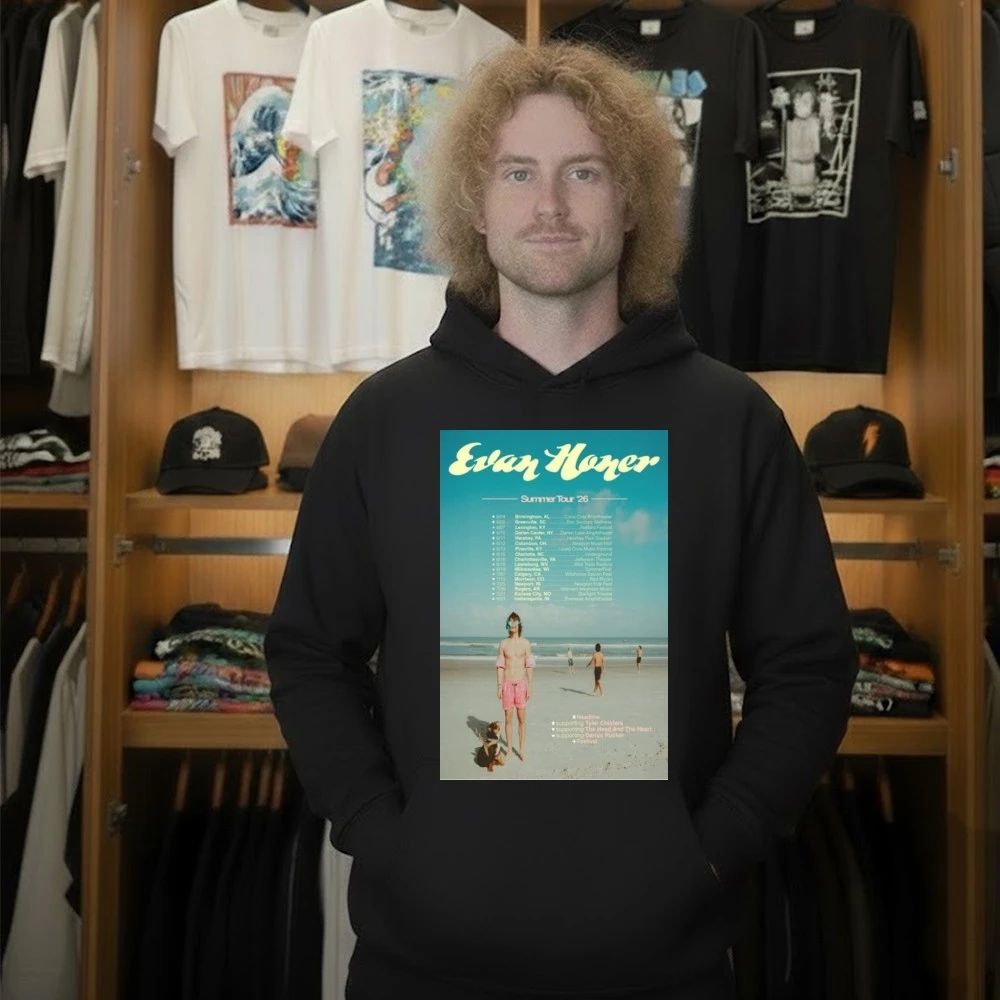 Evan Honer Summer Tour 2026 Poster Shirt