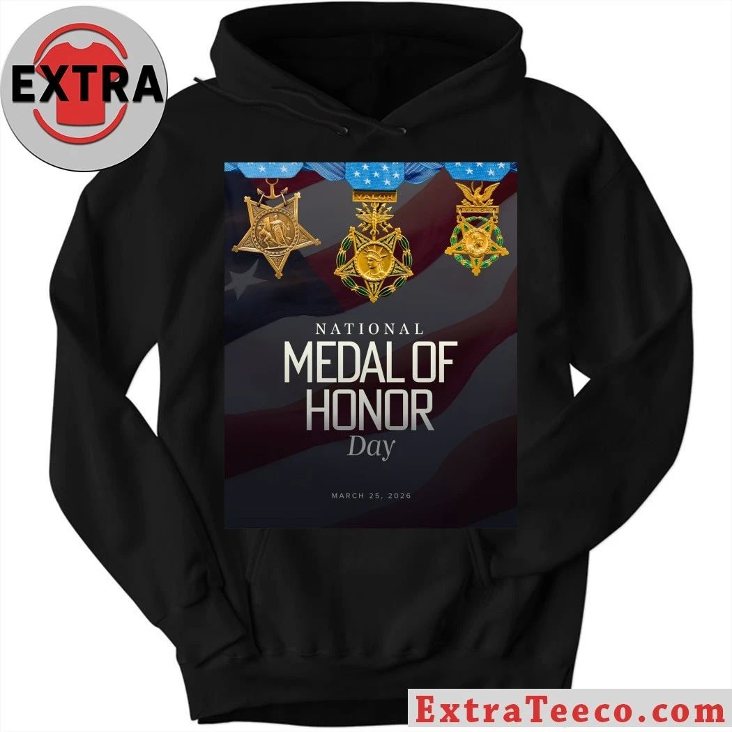 National Medal of Honor Day March 25 2026 Shirt