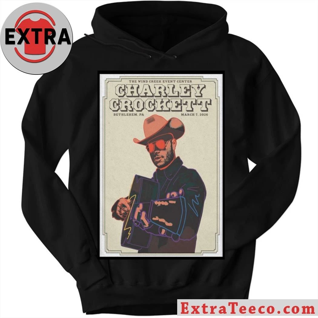 Charley Crockett Bethlehem PA Mar 7, 2026 Poster Shirt