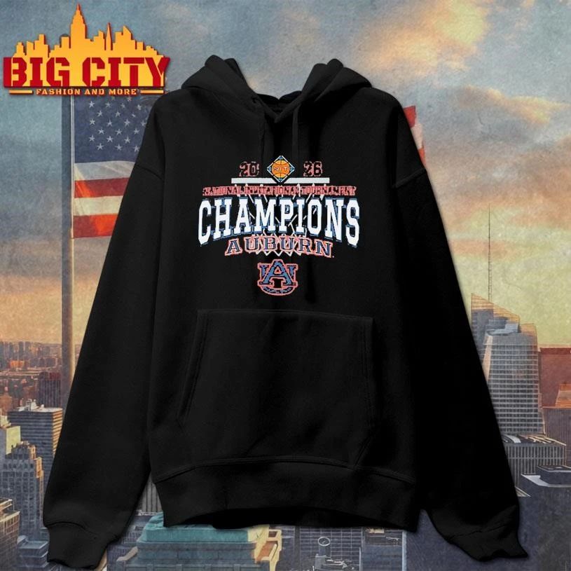 Auburn Tigers 2026 NIT Champions National Invitational Tournament Graphic Shirt