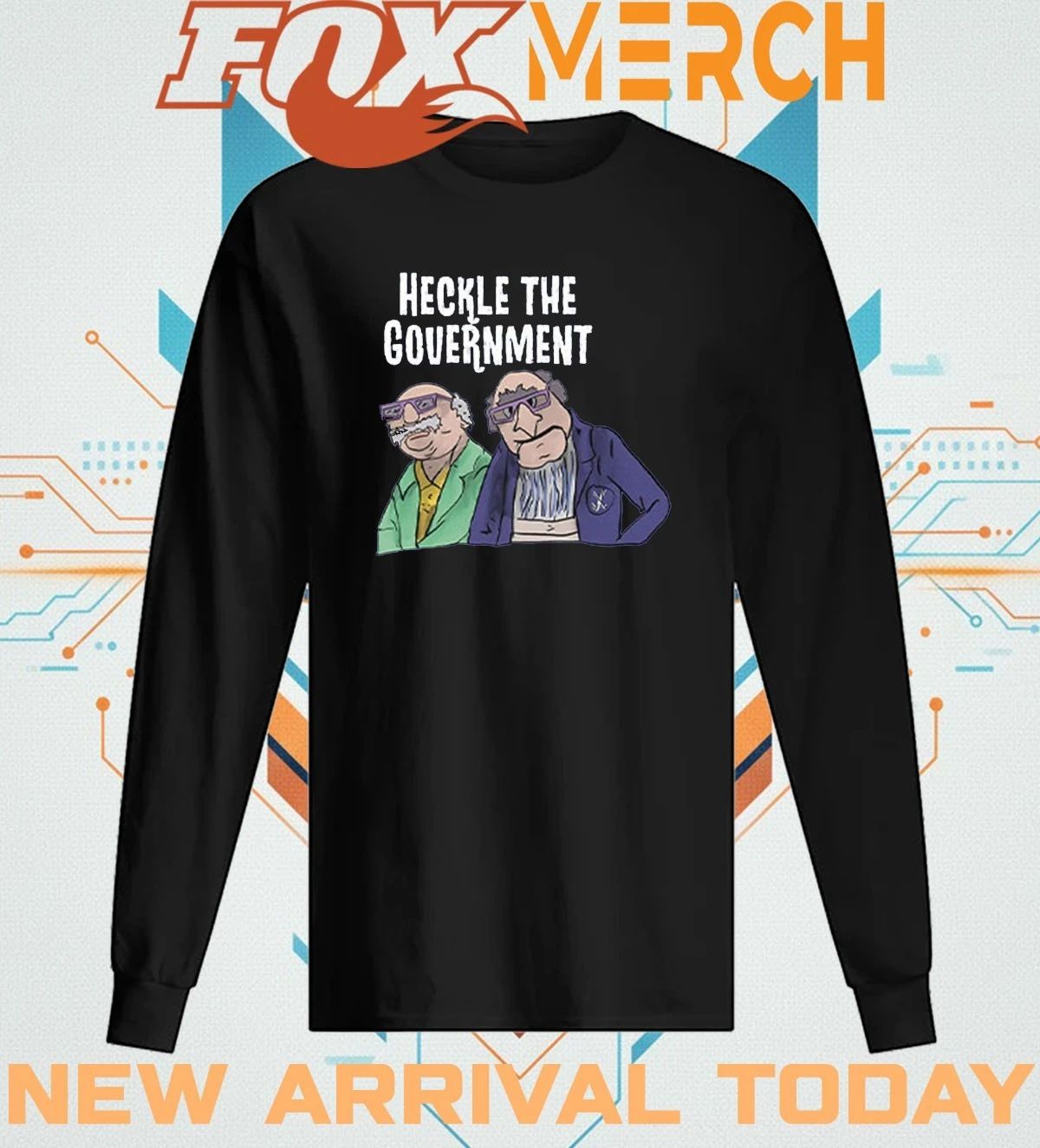 Heckle the government Statler and Waldorf t-shirt
