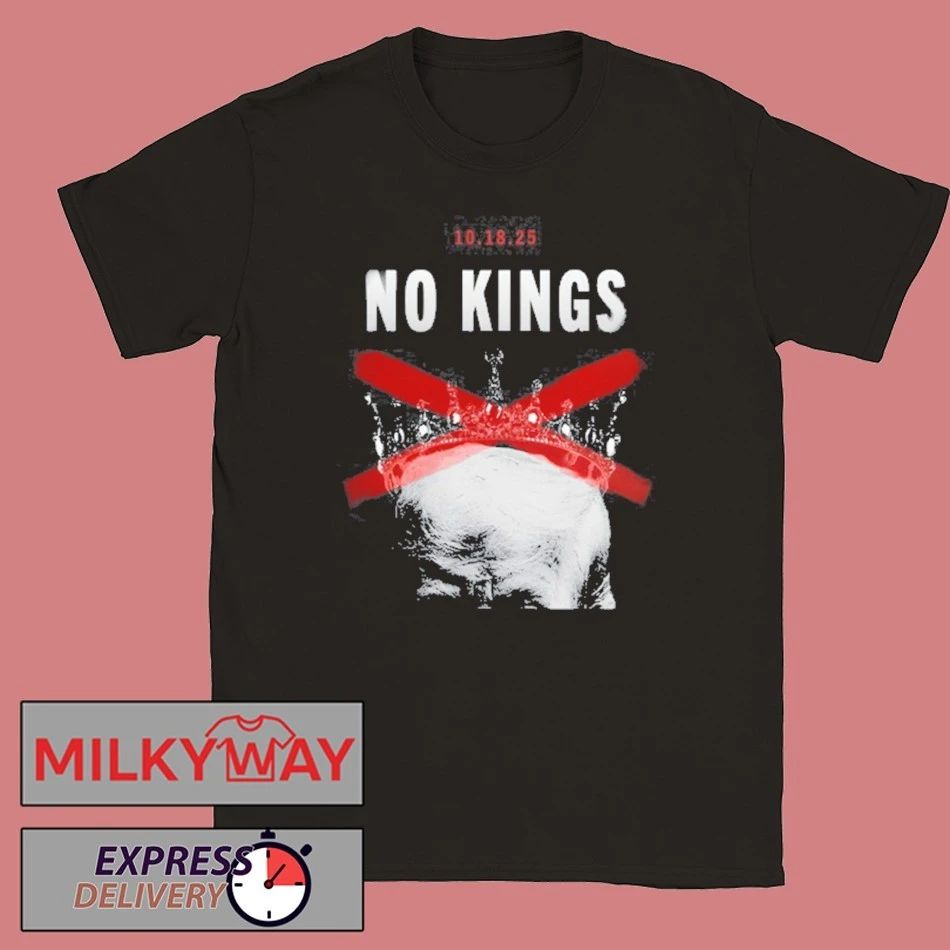 No Kings 10 18 25 New T-Shirt