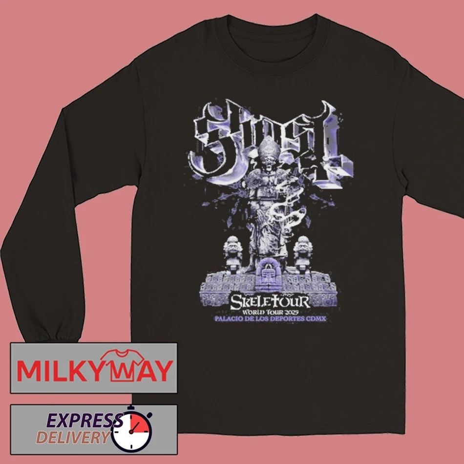 Ghost Palacio de los Deportes CDMX Tour 2025 23, 24 & 25 de Septiembre shirt