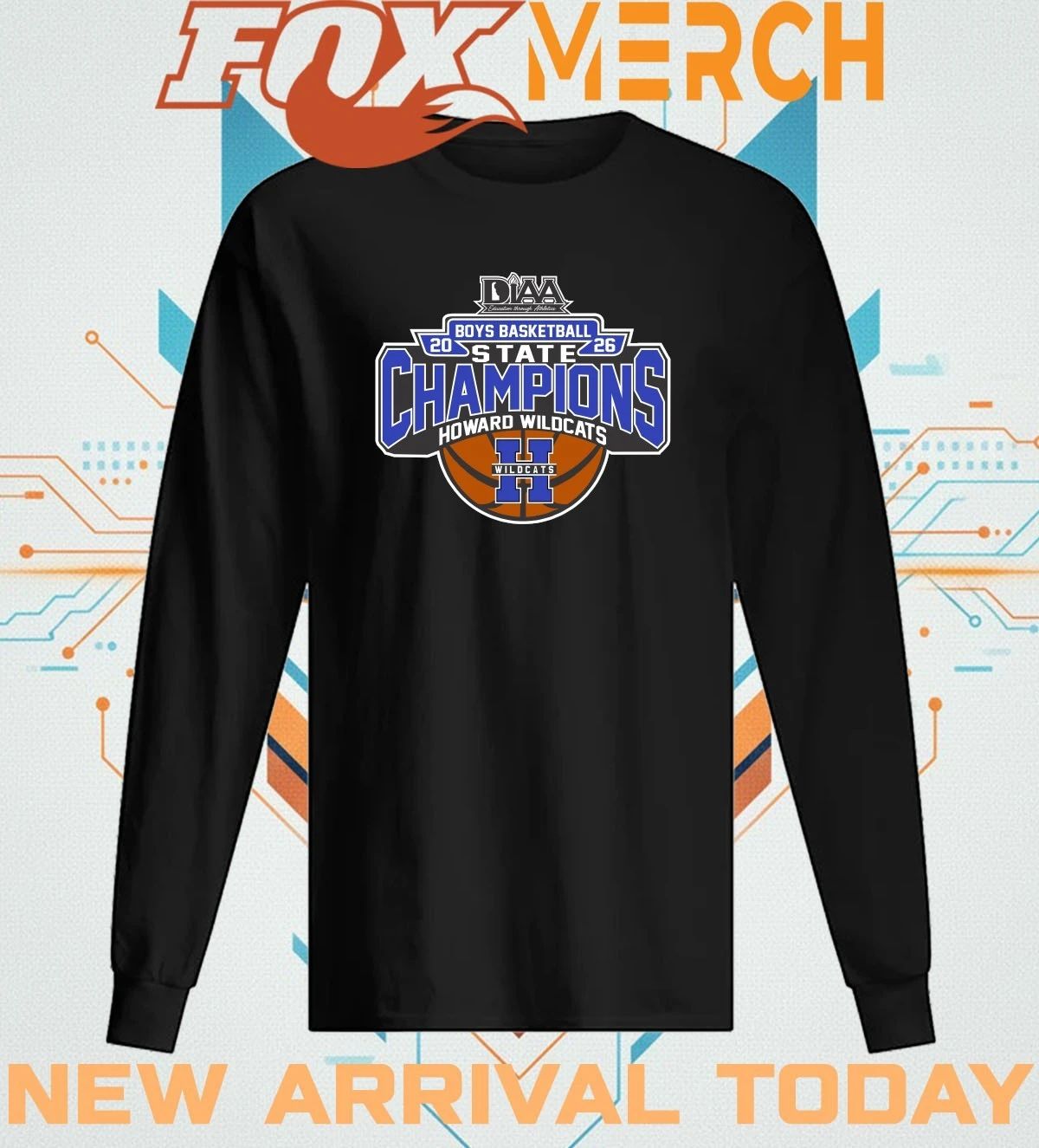 Howard Wildcats 2026 Boys Basketball State Champions t-shirt