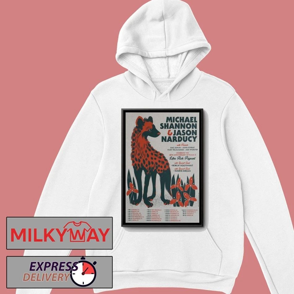 Poster Michael Shannon & Jason Narducy Mar – Sept 2026 shirt