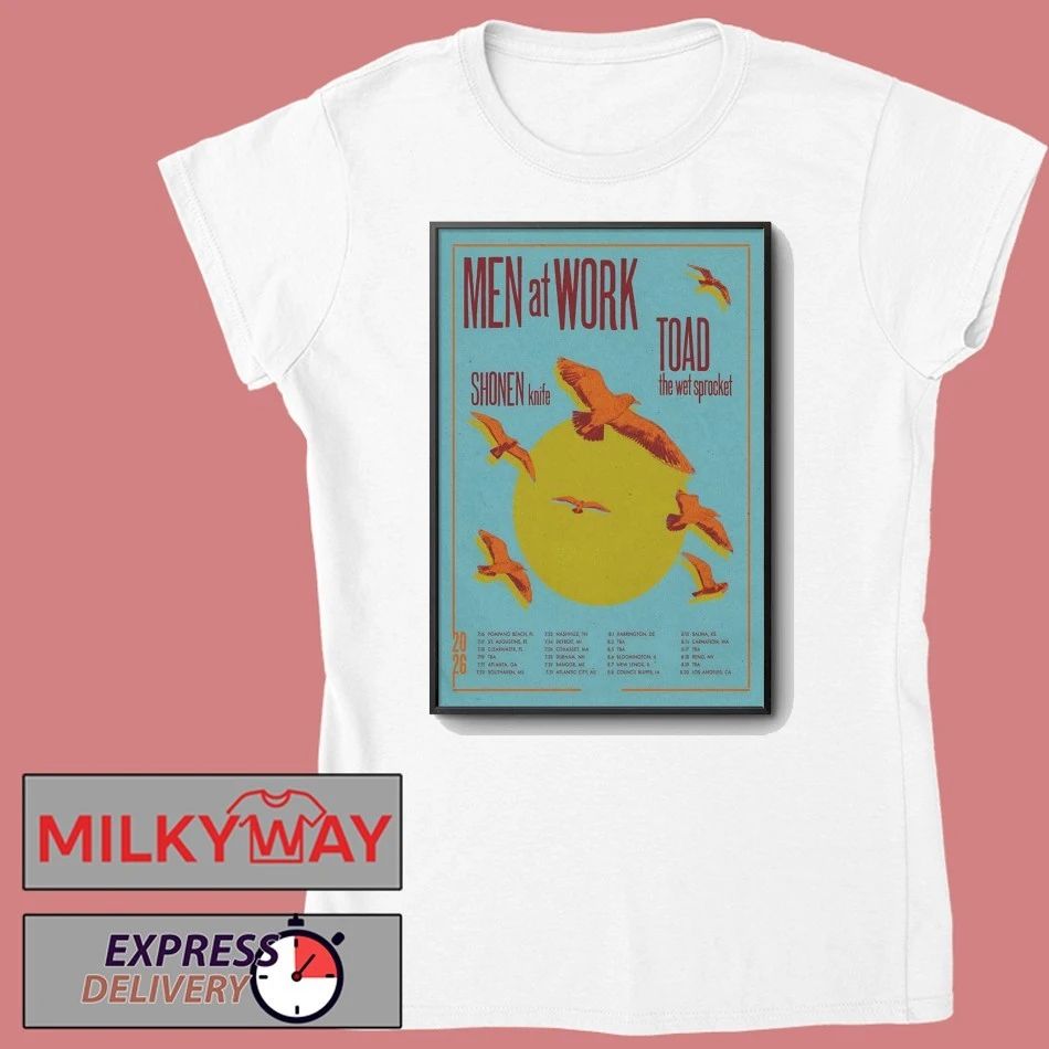 Shonen Knife US Tour 2026 Poster shirt