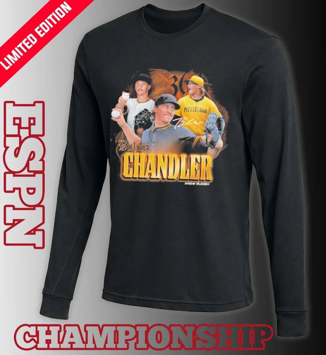Pittsburgh Pirates Bubba Chandler Photocollage Shirt