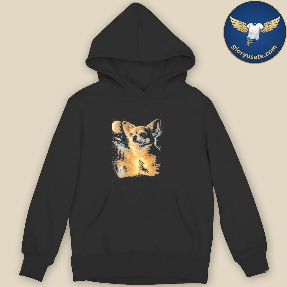 Chihuahua Howling To The Moon Shirt
