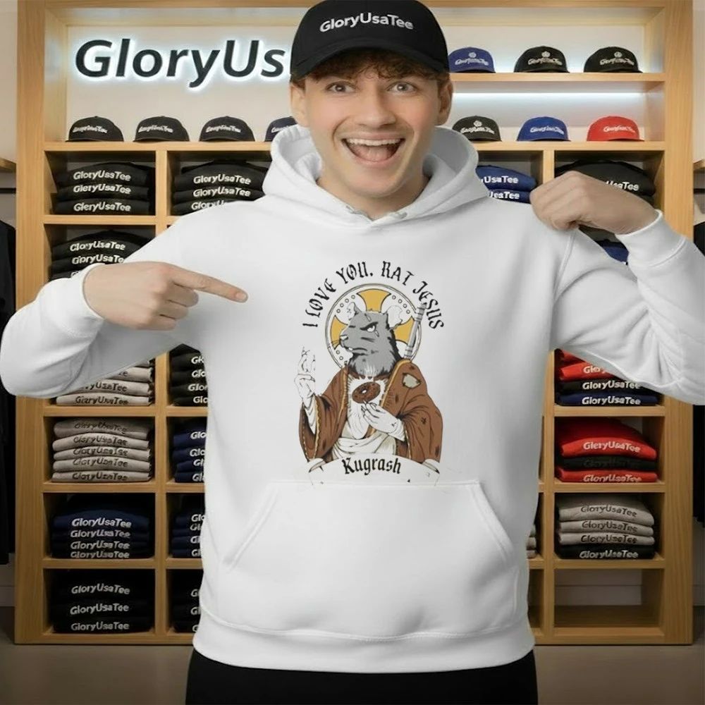 Dropout Shop Rat Jesus T-Shirt