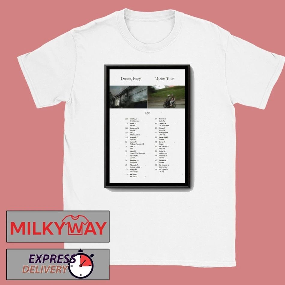 Dream Ivory At Zero US 2026 Poster shirt