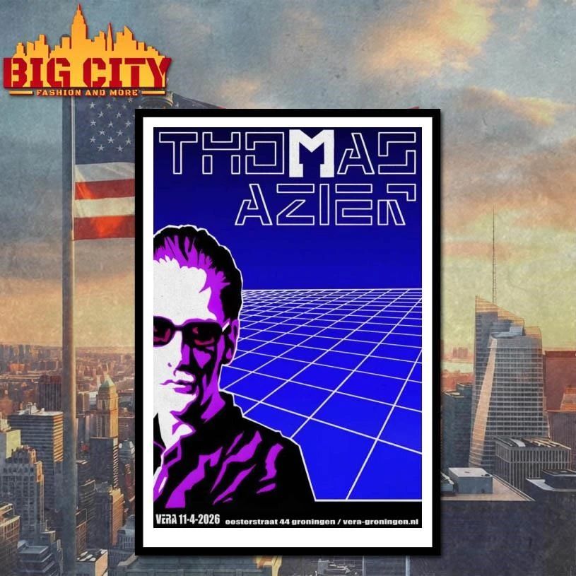 Thomas Azier Apr 11 2026 Vera in Groningen NL Poster Shirt