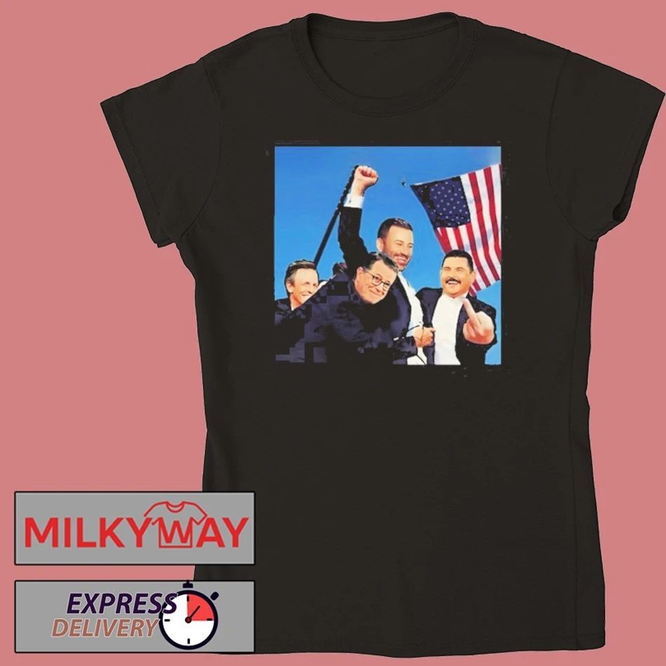 Jimmy Kimmel Trump Fight Parody Shirt