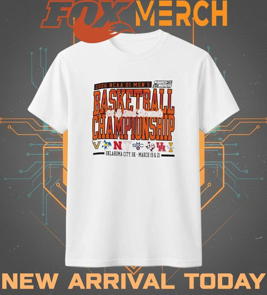2026 NCAA DI Men’s Basketball Championship 1st & 2nd Rounds Oklahoma City, Ok march 19 & 21 t-shirt