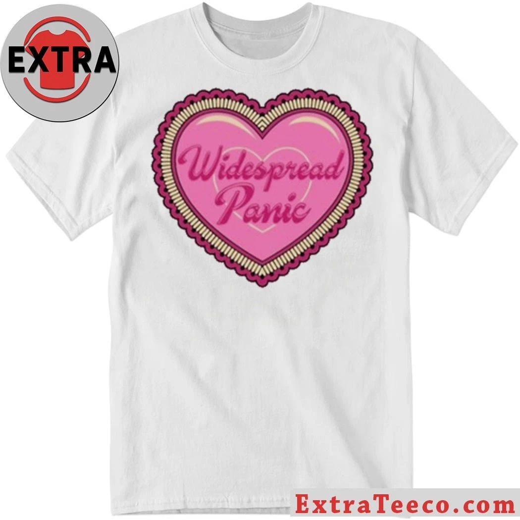 I Love Widespread Panic Valentine Shirt