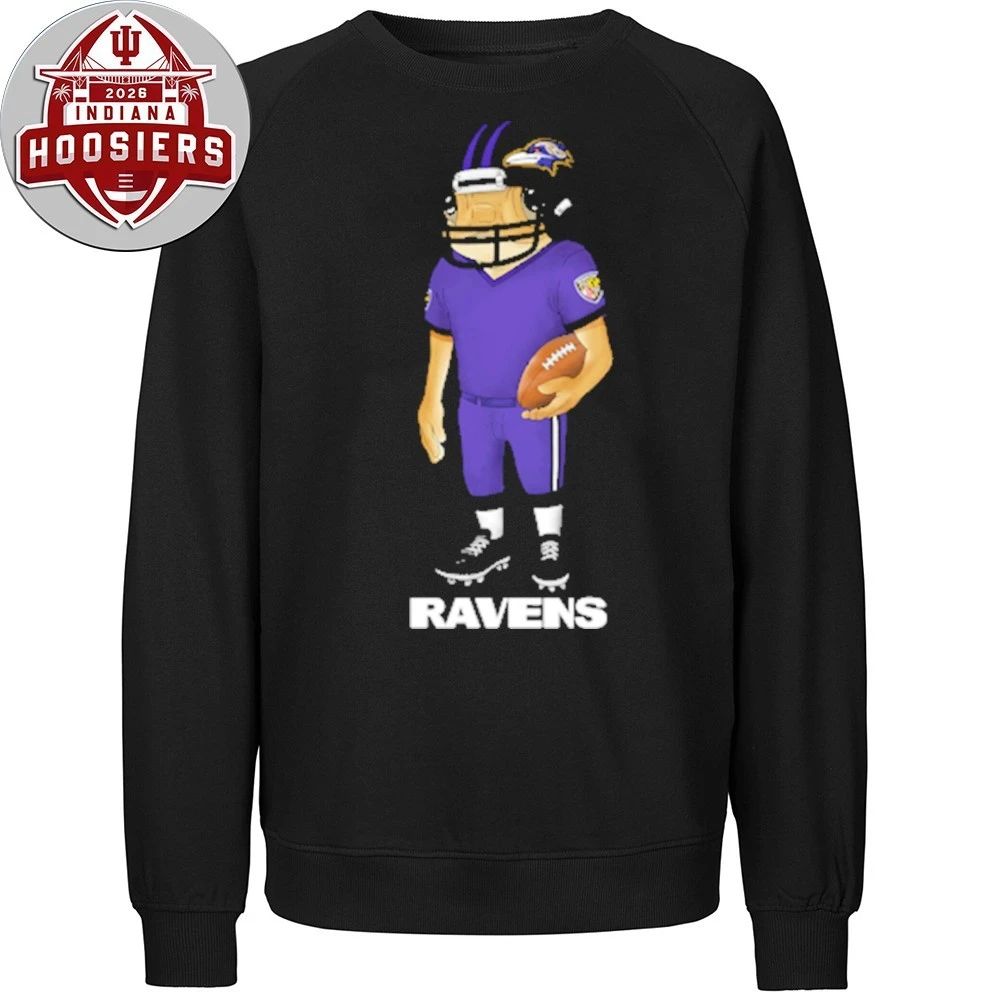 Bad Bunny x Baltimore Ravens Concho Logo T-Shirt