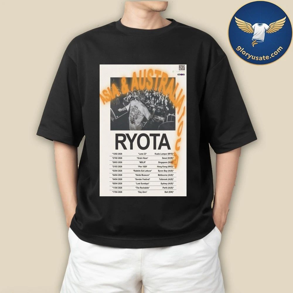 Ryota Asia & Australia Tour 2026 Poster Shirt