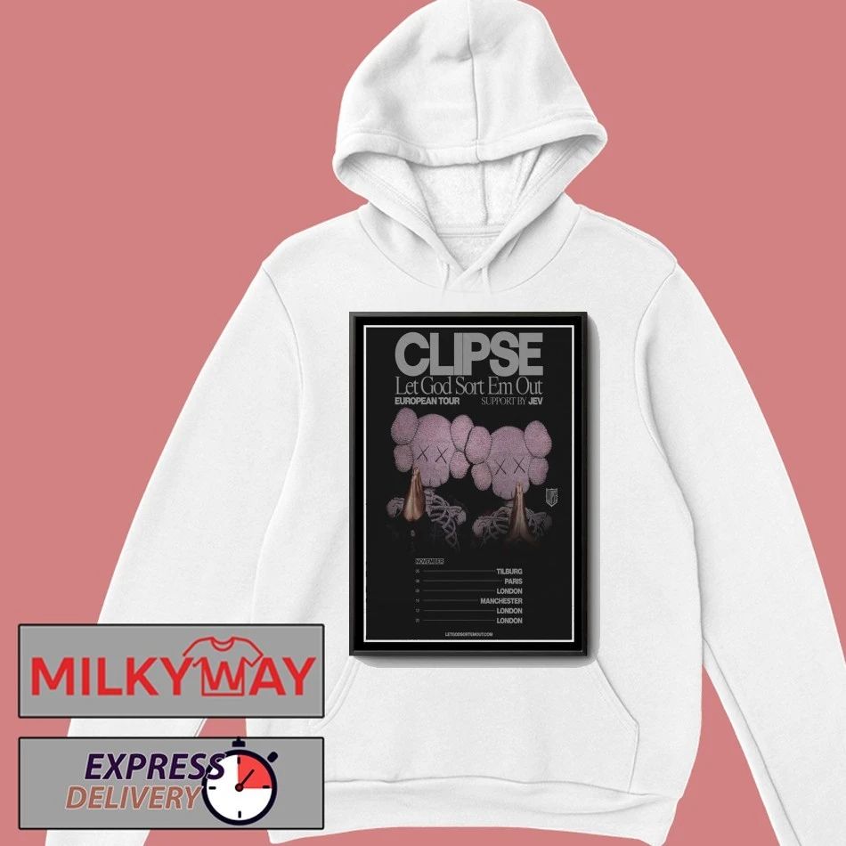 Clipse European Tour Nov 2025 Poster shirt