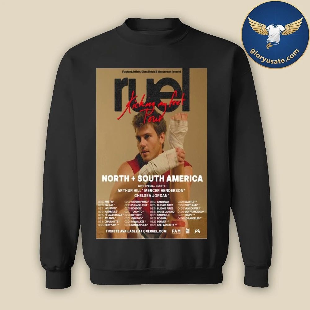 Ruel North & South America Tour 2026 Poster Shirt