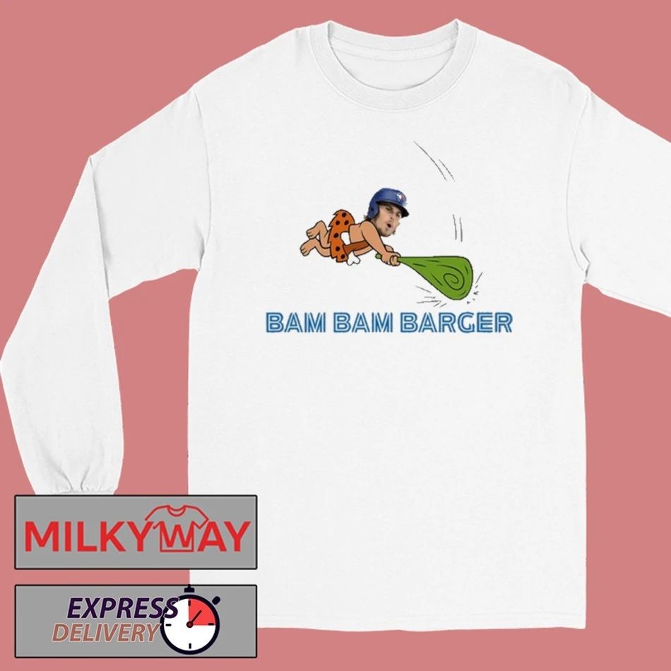Davis Schneider Wearing Bam Bam Barger Shirt