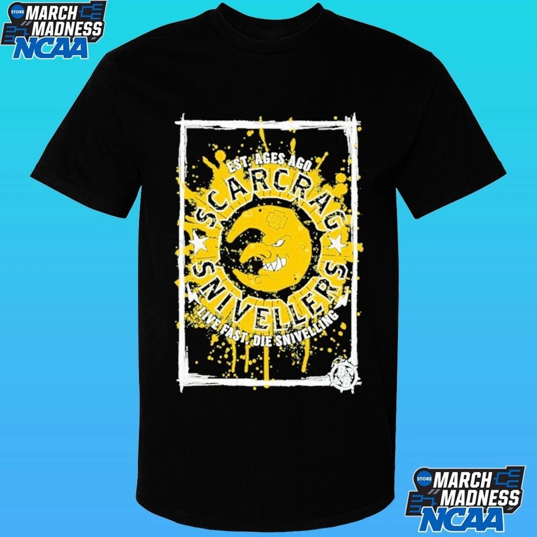 Scarcrag Snivellers Est Ages Ago Live Fast Die Snivelling Shirt