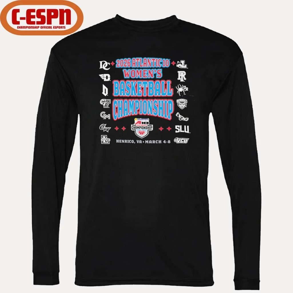 2026 A-10 Women’s Basketball Championship T-Shirt