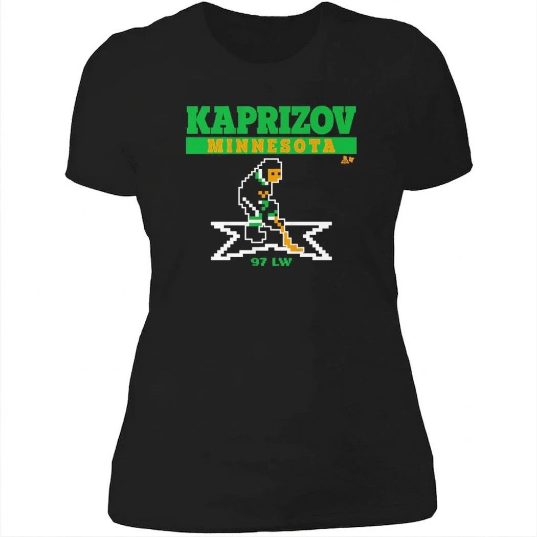 Kirill Kaprizov Minnesota Retro Hockey Shirt