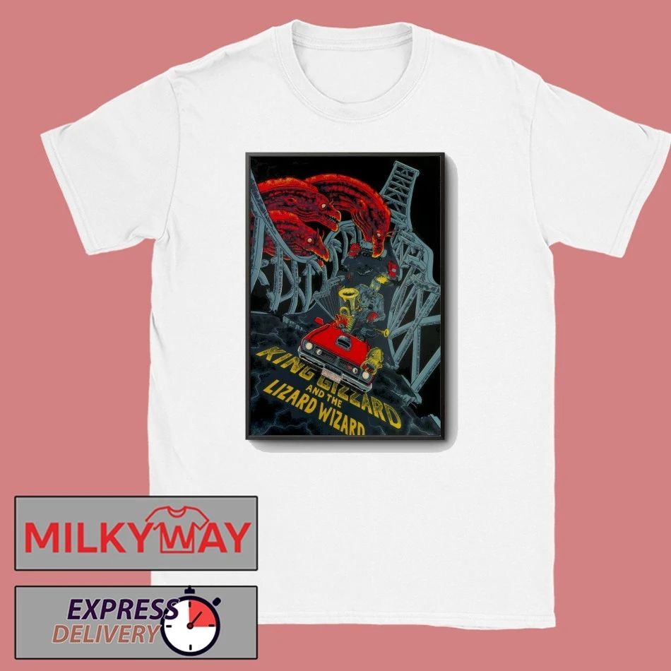 King Gizzard And The Lizard Wizard 12 9-12 10 2025 Brisbane AUS Poster shirt