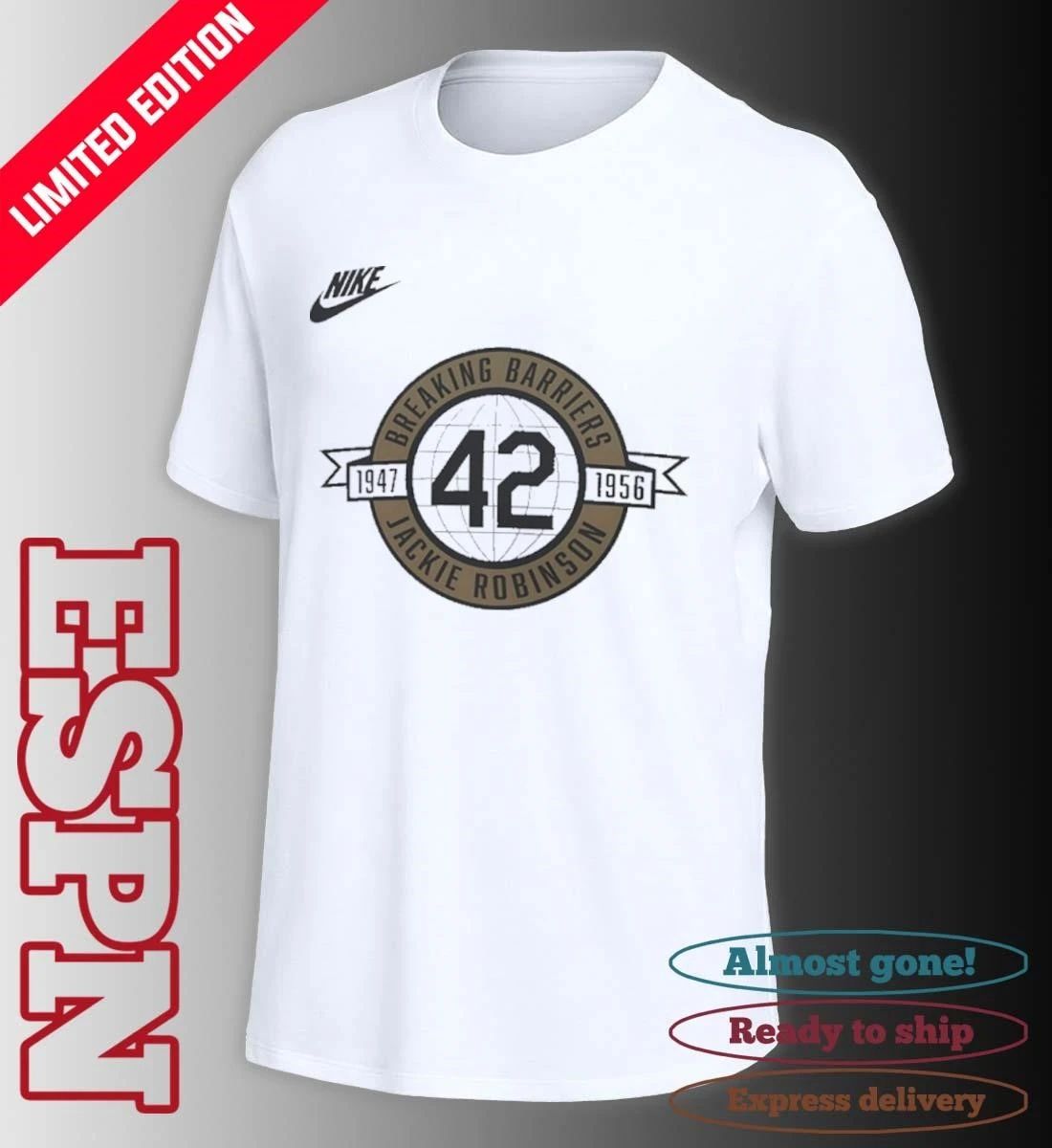 Atlanta Braves 42 Jackie Robinson Day Breaking Barriers shirt