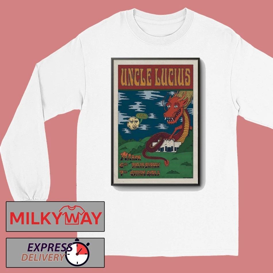 Uncle Lucius 3 6-3 7 2026 New Braunfels TX Poster shirt