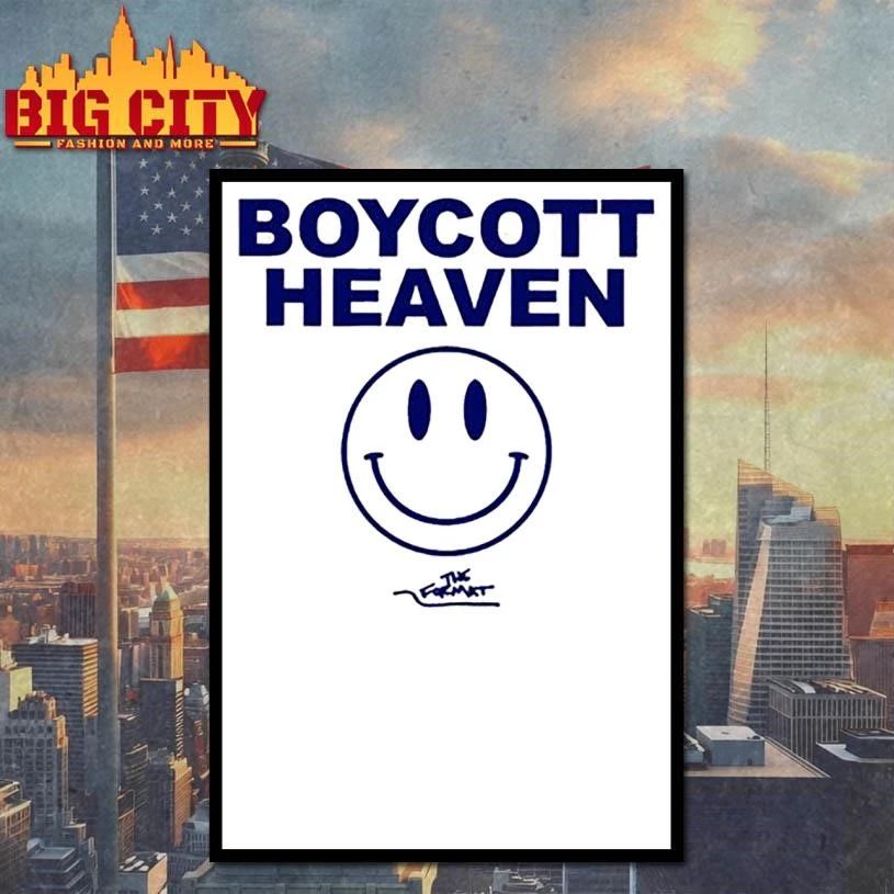 The Format Boycott Heaven Ringer Graphic Shirt